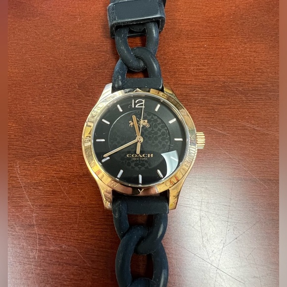 Coach Accessories - Rose gold coach watch, authentic, needs battery, GUC, some wear pictured.